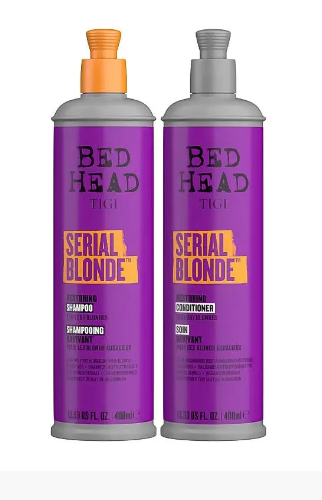 Шампунь и кондиционер для блондинок TIGI Bed Head Serial Blonde 2х400 мл