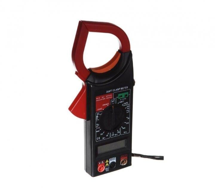 Мультиметр DT 266FT з вимірюванням температури та кроною Чорний (1709113543)