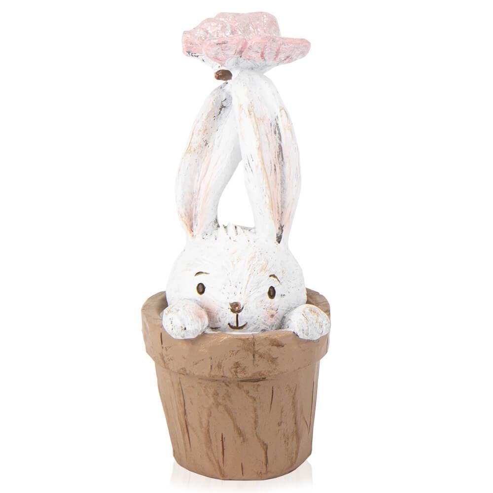 Статуетка Bono Кролик у вазоні 13 см 4 шт. (6013-045)