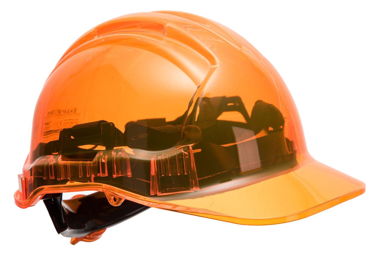 Защитная каска Portwest Peak View Plus с храповым механизмом PV64 Оранжевый - фото 2