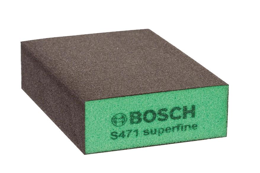 ᐉ Губка шлифовальная Bosch P180-P220 4-сторонняя 69х97х26 мм (21146 ...