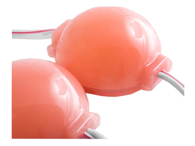 Модуль светодиодный LEDUA СОВ 12V 2W 36x36 мм Розовый (3180) - фото 4