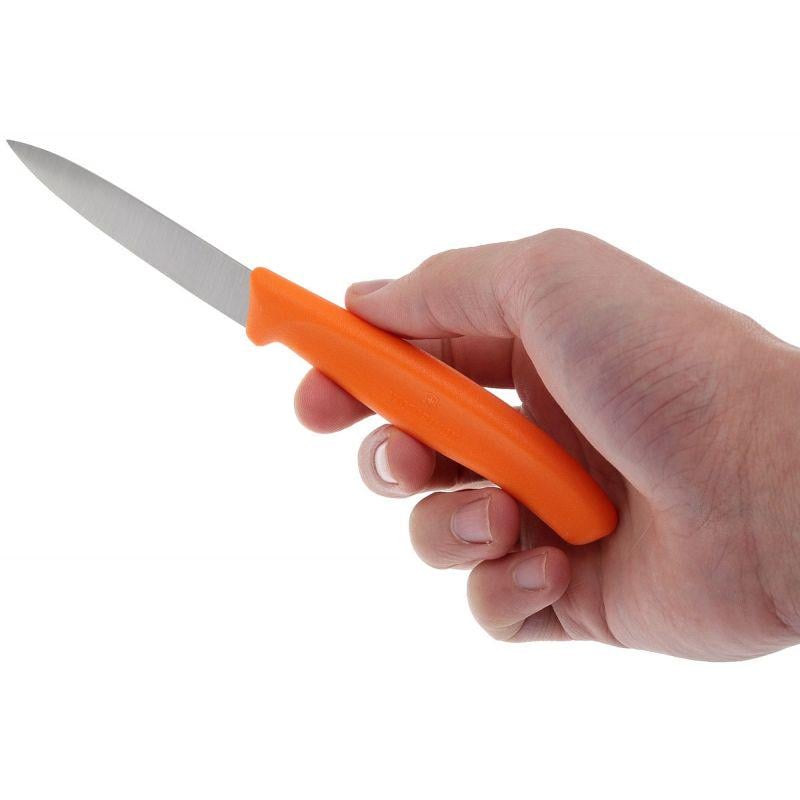 Ножи кухонные Victorinox Vx67606.L119B SwissClassic Paring Set 190 мм 2 шт. Оранжевый (548814) - фото 5 Ножи кухонные Victorinox Vx67606.L119B SwissClassic Paring Set 190 мм 2 шт. Оранжевый (548814) - фото 5