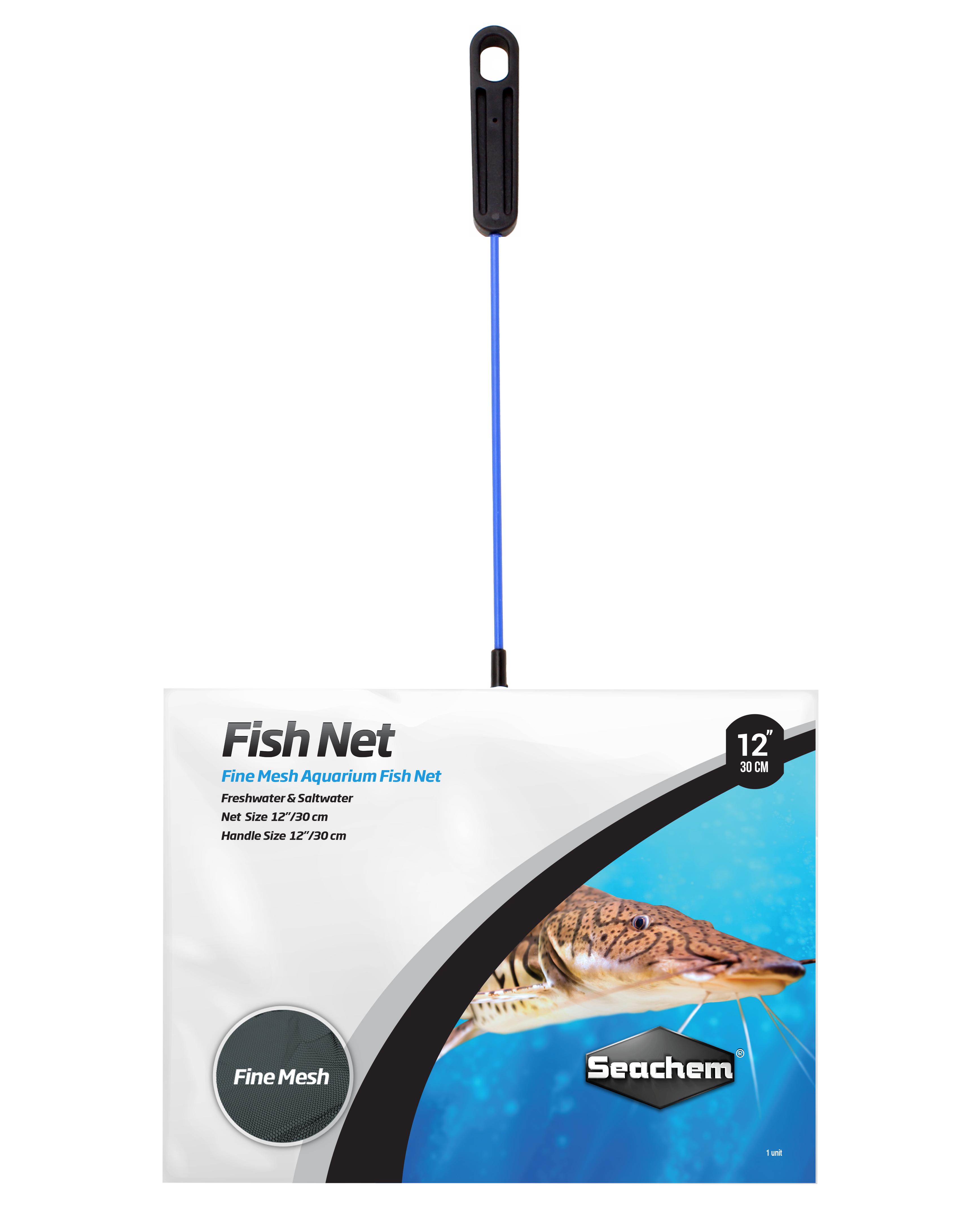 Сачок для рыб и креветок Seachem Fish Net Fine Mesh 30 см/12"