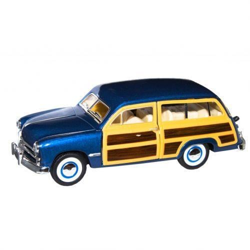 Игрушечная машинка металлическая Ford Woody Wagen 1949 Синий (219788)