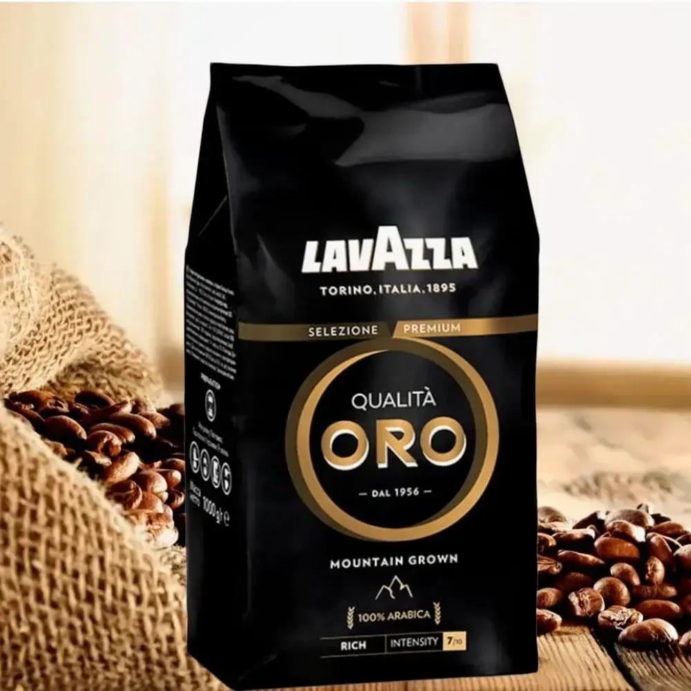 Кава в зернах Lavazza Qualita Oro Mountain Grown 1 кг (28080662) - фото 4 Кава в зернах Lavazza Qualita Oro Mountain Grown 1 кг (28080662) - фото 4
