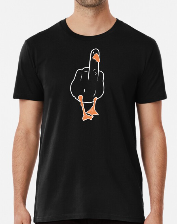 Футболка мужская Stedman Гусь XXL Черный (ПН154-5)