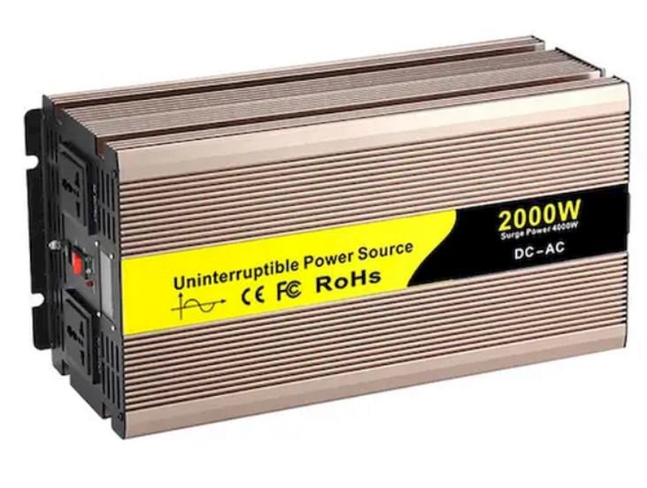 Автомобільний інвертор Uninterruptible Power Source 12-220 В 2000 Вт з чистою синусоїдою (2104618827) - фото 5