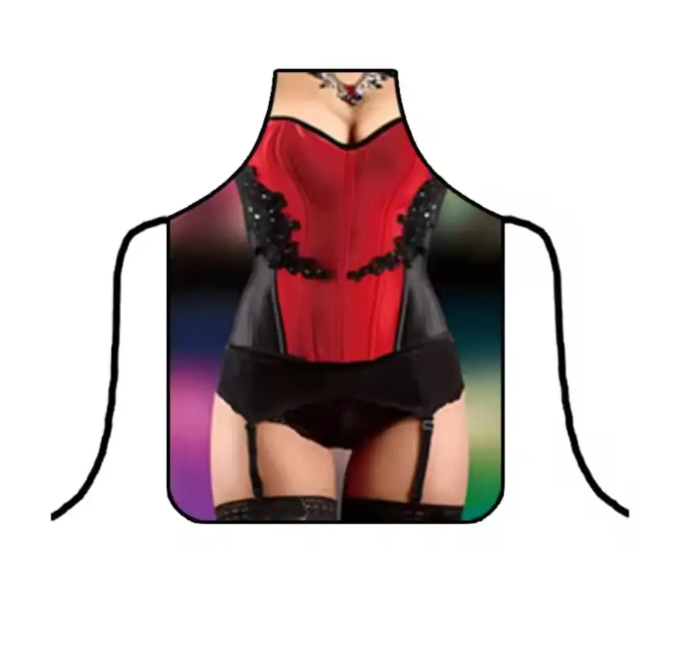 Фартук женский с приколом 80x60 см Разноцветный (50238) Фартук женский с приколом 80x60 см Разноцветный (50238)