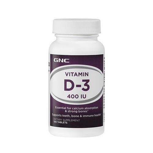 ᐉ Витамин D для спорта GNC Vitamin D3 400 IU 100 Tabs