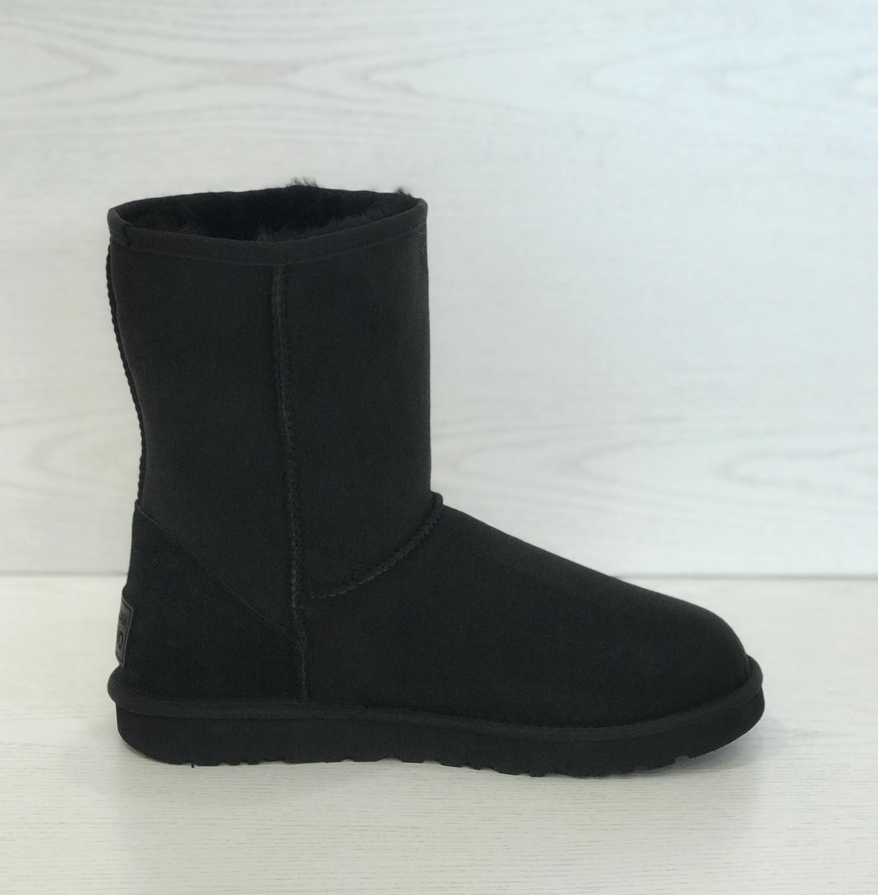 Угги мужские Australian Merino Mens Classic из замши р. 41 Черный - фото 3