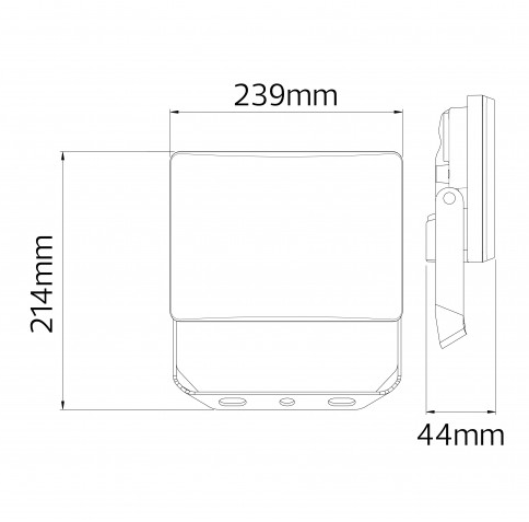 Прожектор світлодіодний Standart 100W 6400K SMD (s140120) - фото 3