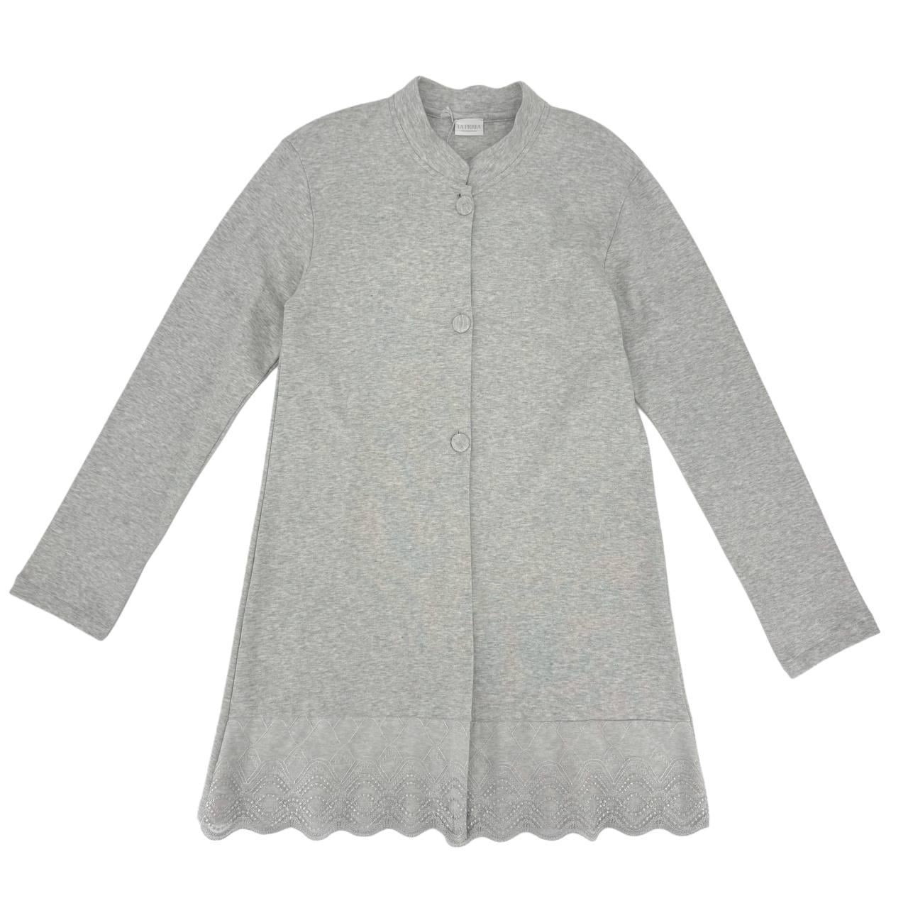 Халат La Perla 54580 grigio melange e lurex 14 років 164 см (2768355861)