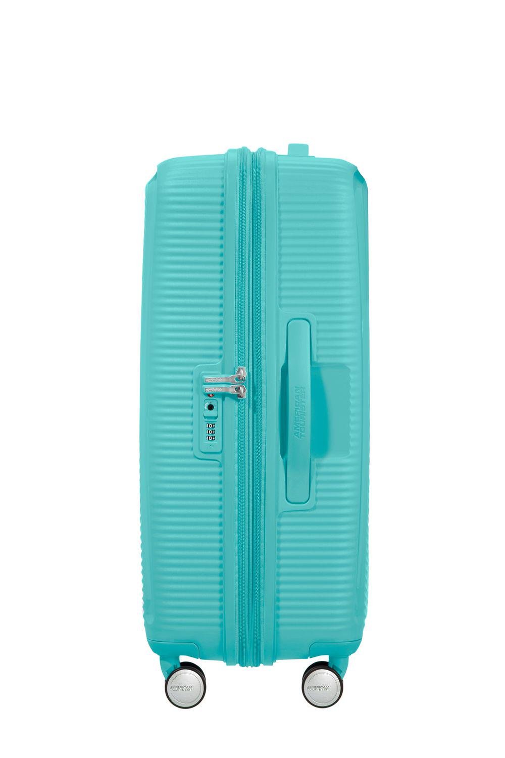 Валіза з розширенням American Tourister Soundbox 67x46,5x29/32 см Бірюзова (32G-21002) - фото 5