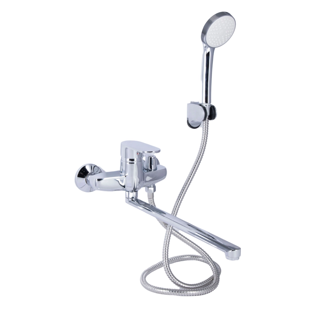 Змішувач для ванни Lidz Tani 0051 з душовим гарнітуром k40 LDTAN0051CRM44961 Chrome (SD00051085)