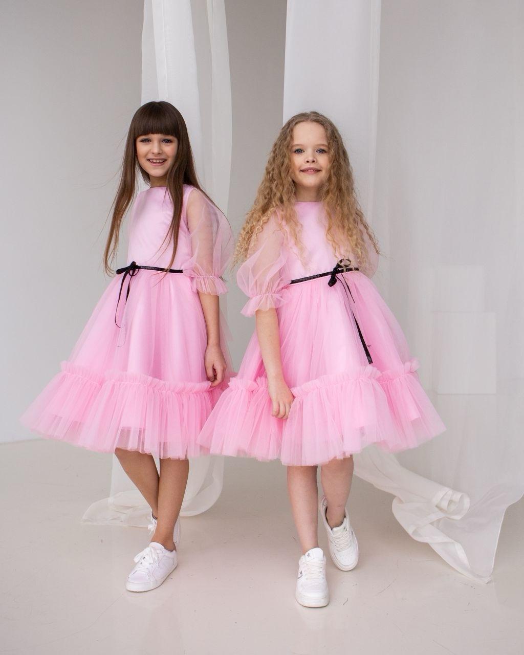 Платье праздничное для девочки 128 см Розовый (2248351553) - фото 8 Платье праздничное для девочки 128 см Розовый (2248351553) - фото 8