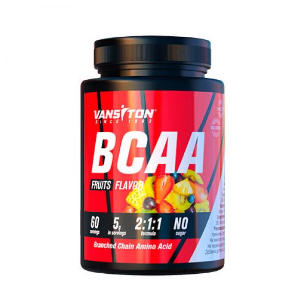 Амінокислотний комплекс Vansiton BCAA Фруктовий пунш 300 г (00000035164)