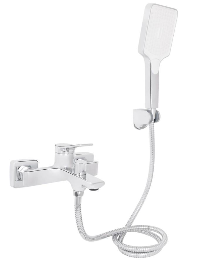 Смеситель для ванной комнаты Qtap Arvin k30 с душевым гарнитуром Chrome (QTARV259CRM48640)