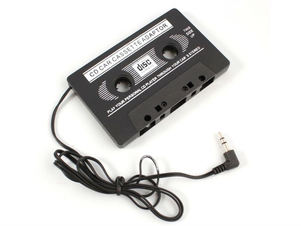 Адаптер AUX для касетних магнітол CASSETE Jack 3,5 Чорний (0407-001-00)