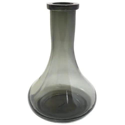 Колба для кальяна Drop Garden устойчивая стеклянная база с внешней тонировкой под уплотнитель