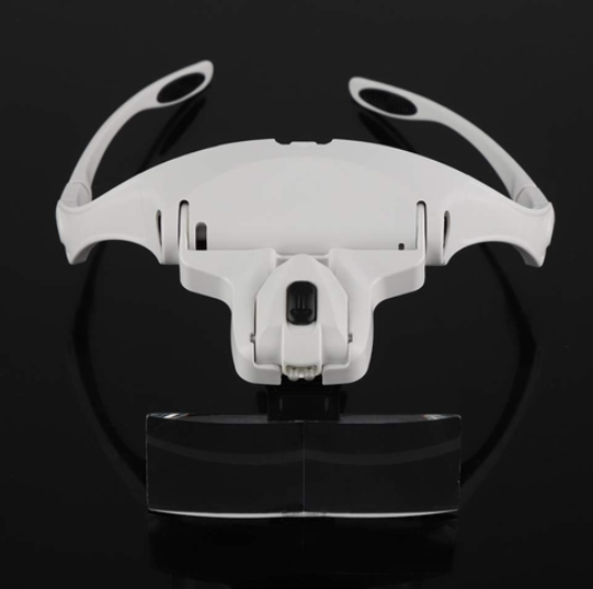 Окуляри збільшувальні 9892B1 з LED підсвічуванням 5 лінз 1x-3,5x 3xAAA White (877454) - фото 7 Окуляри збільшувальні 9892B1 з LED підсвічуванням 5 лінз 1x-3,5x 3xAAA White (877454) - фото 7