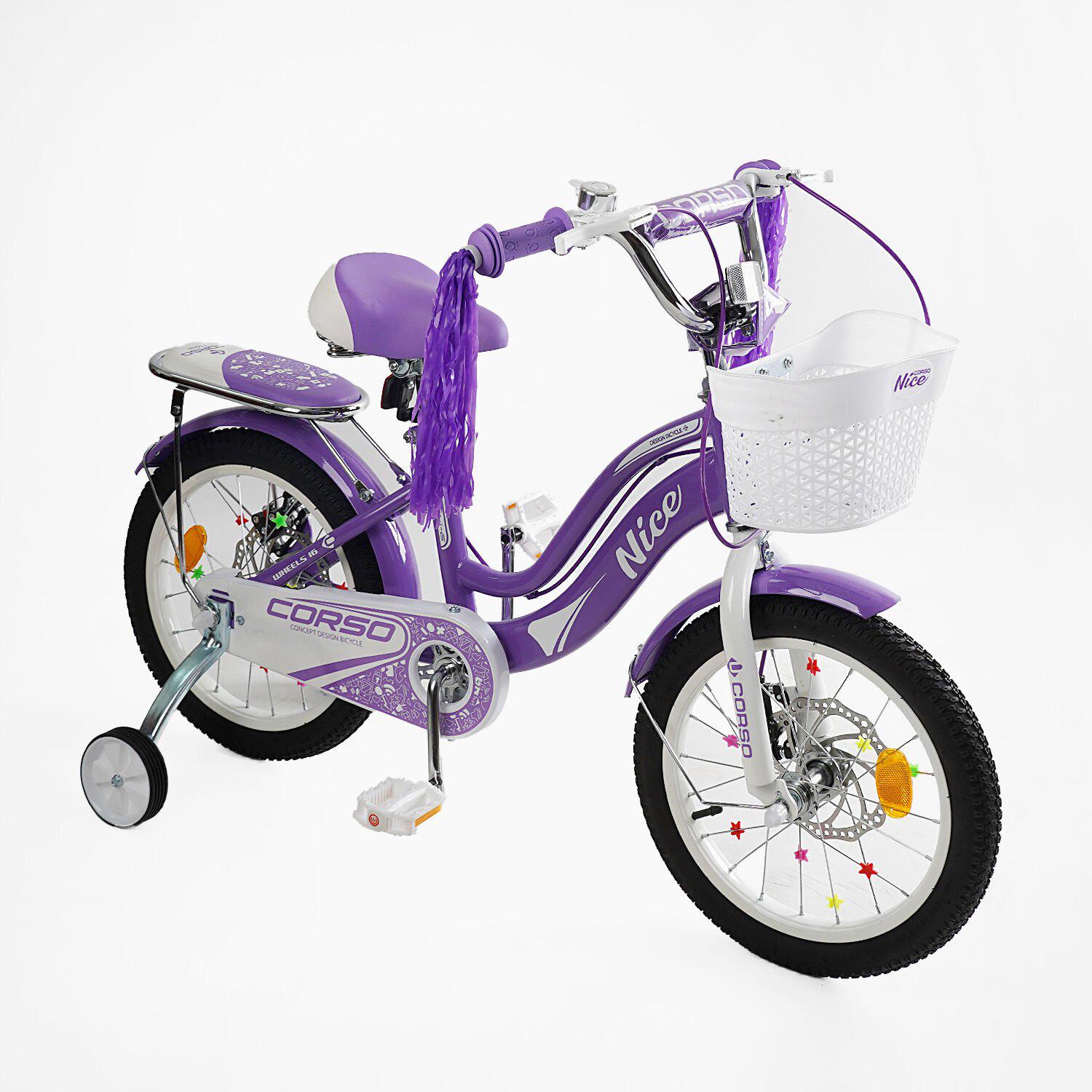 Велосипед 2-х колесный 16" Corso Nice NC-16014 (25417852)
