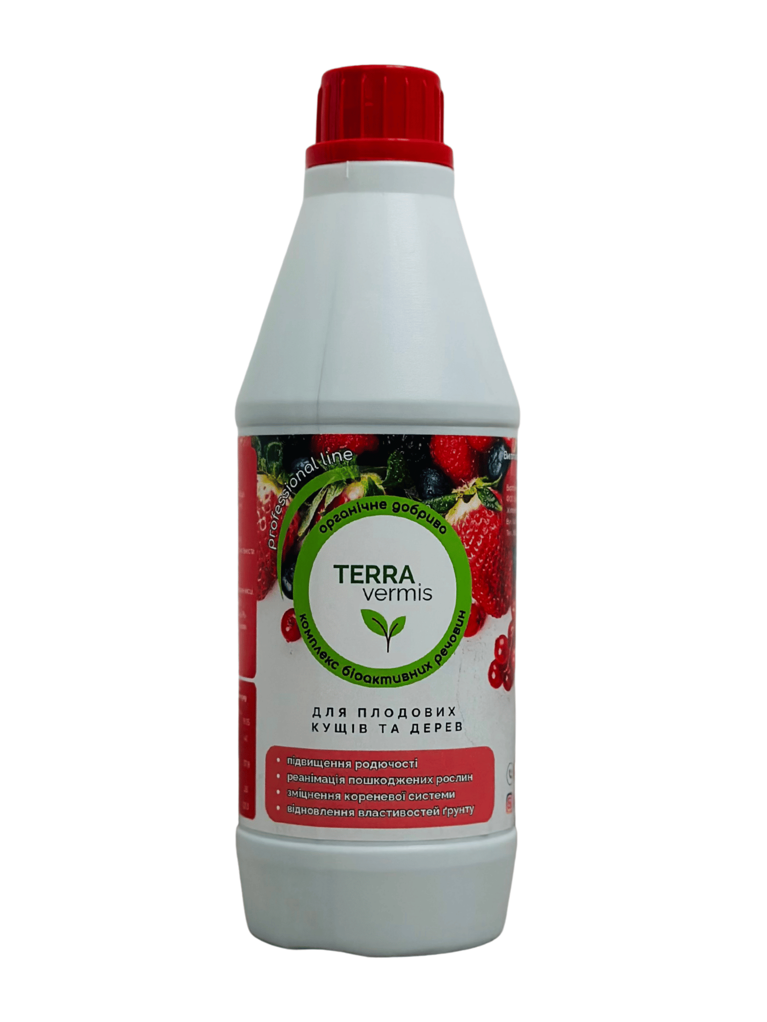 Добриво органічне Terra vermis для плодових кущів та дерев 750 мл