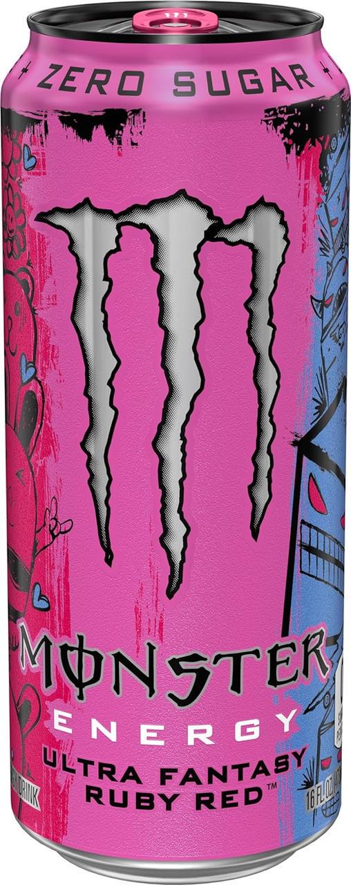 Энергетический напиток Monster Energy Ultra Fantasy Ruby Red 473 мл (2132554613)