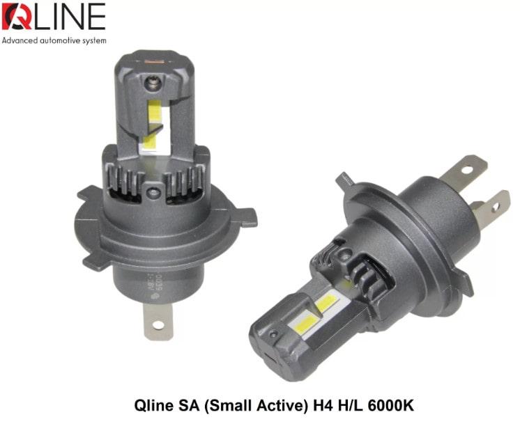 Автолампи Qline SA Small Active LED H4 H/L 6000K 2 шт. - фото 4