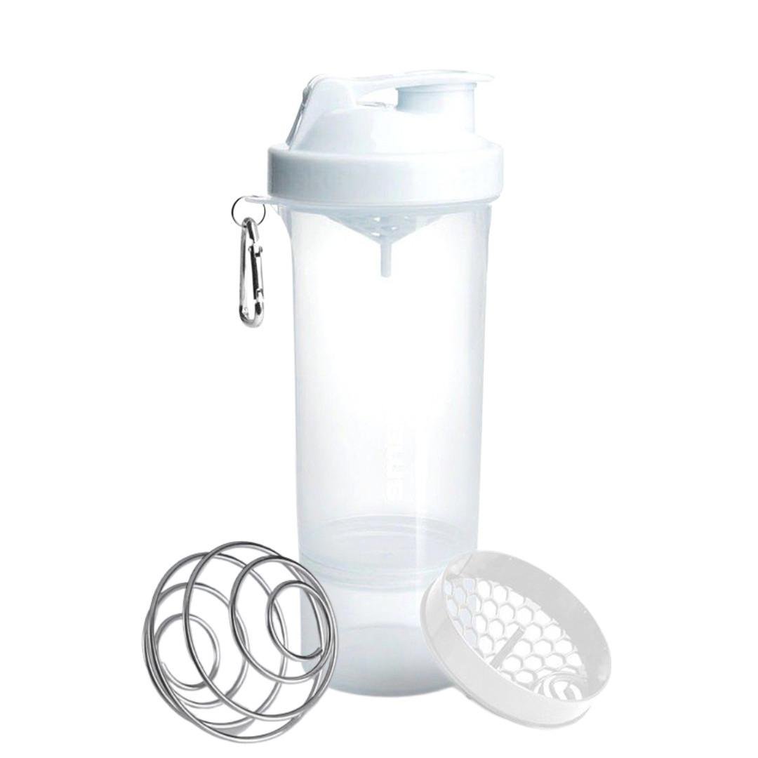 Шейкер спортивний SmartShake Slim 500 мл Pure White (A-012504)