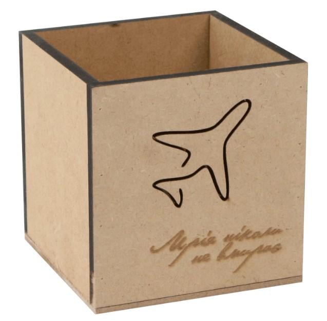 Заготовка для декупажа ROSA TALENT Стакан Мечта 10х10х10 см