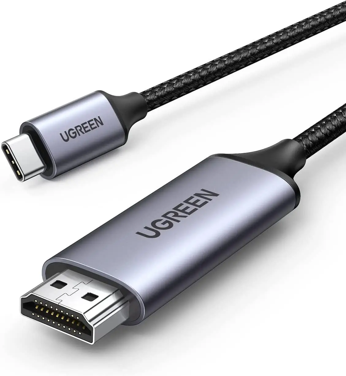 Кабель UGREEN MM142 USB-C to HDMI 2 м (50571)