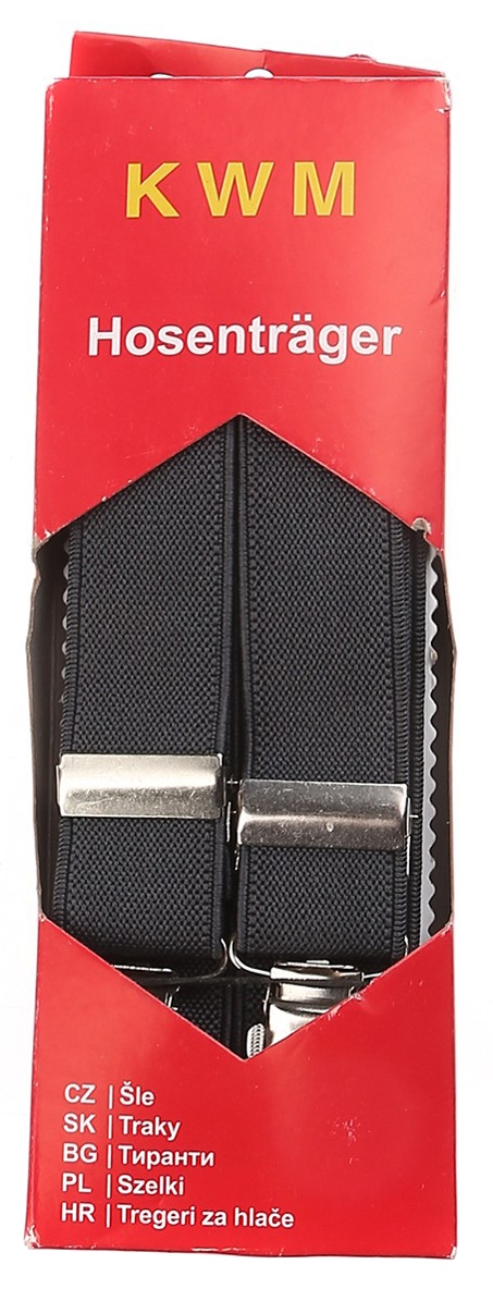 Подтяжки мужские KWM Серый (220451-01) - фото 2 Подтяжки мужские KWM Серый (220451-01) - фото 2