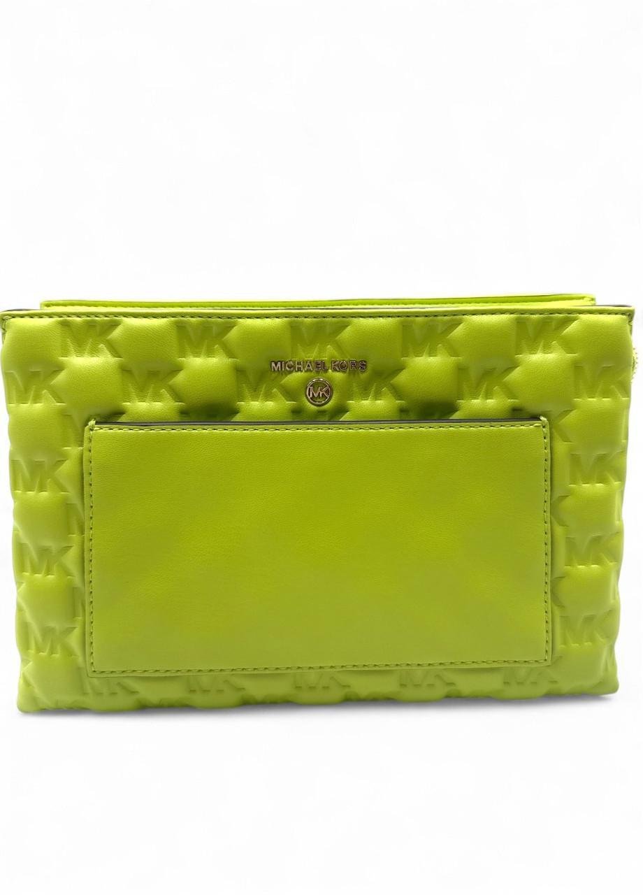 Сумка жіноча Michael Kors Jet Set Charm 32S2LT9C9L Brt Limeade LG Tri GSST Chn XBody (2742520590)
