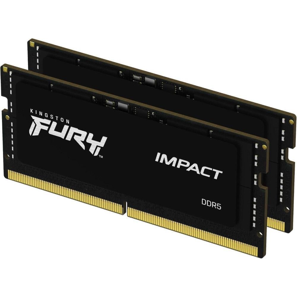 Оперативная память Kingston FURY Impact KF556S40IBK2-64 64 ГБ/DDR5/2х32 ГБ/5600 МГц (3c108d57)