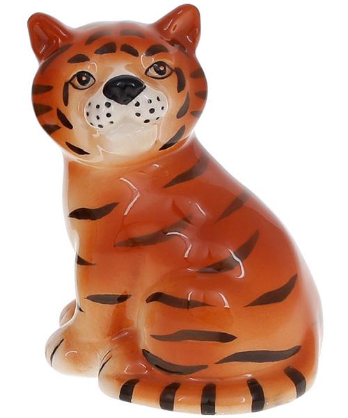 Фигурка декоративная керамическая Тигренок 9 см 2 дизайна (BD-827-550)