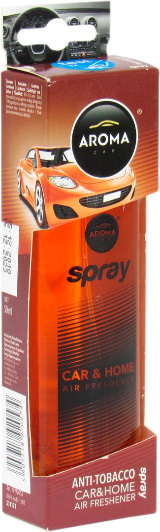 Ароматизатор для авто Aroma Car Spray Classic Anti Tobacco спрей 50 мл (0393030)