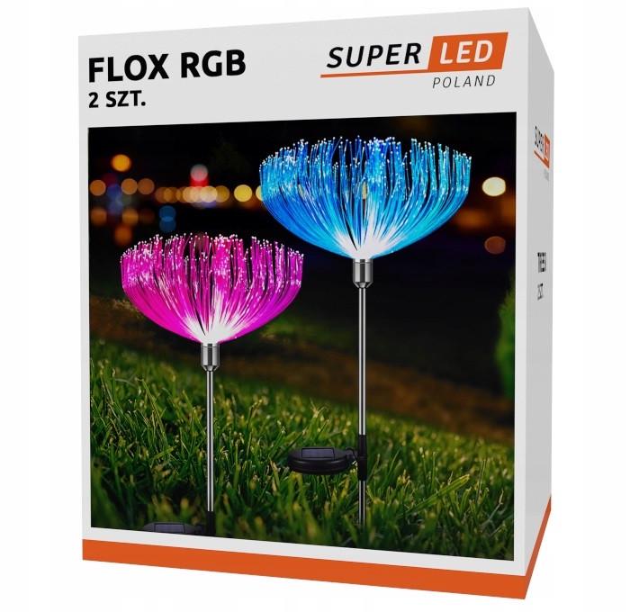 Лампа садовая декоративная SuperLED деревце с RGB-подсветкой 2 шт. (5246К)