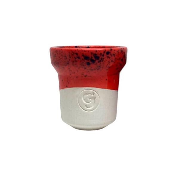 Чаша для кальяна Grynbowls Accent Glaze Red (20649)
