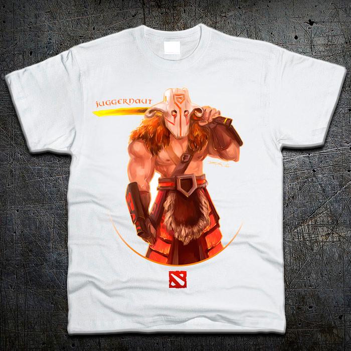 Футболка Fruit of the Loom "Juggernaut" Dota 2 128 см Белый (193348)