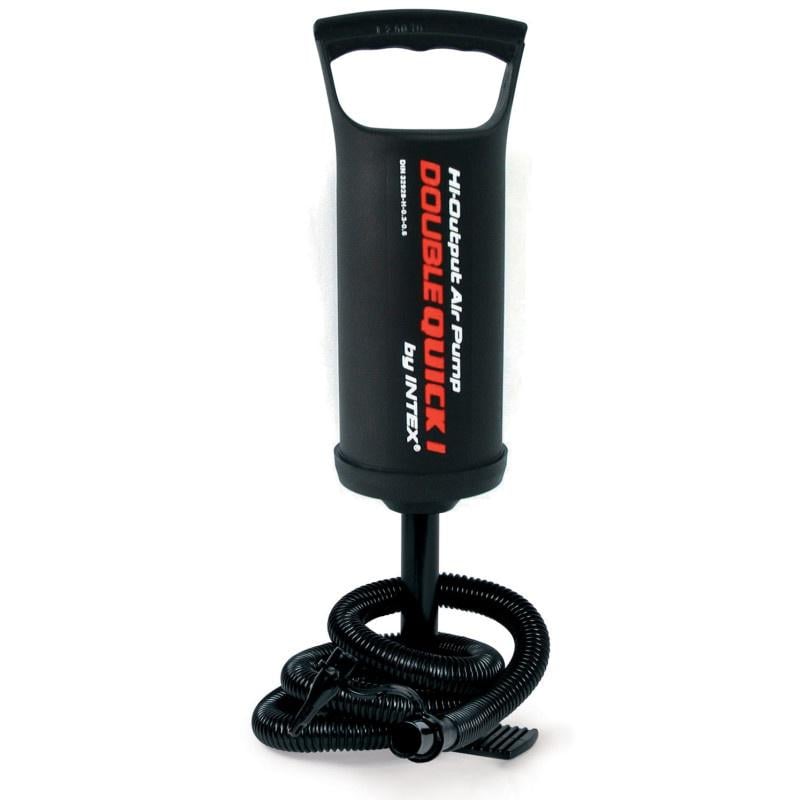 Насос ручной Intex с 3 насадками для матрасов кругов бассейнов 7/15 27 см (2603127225)