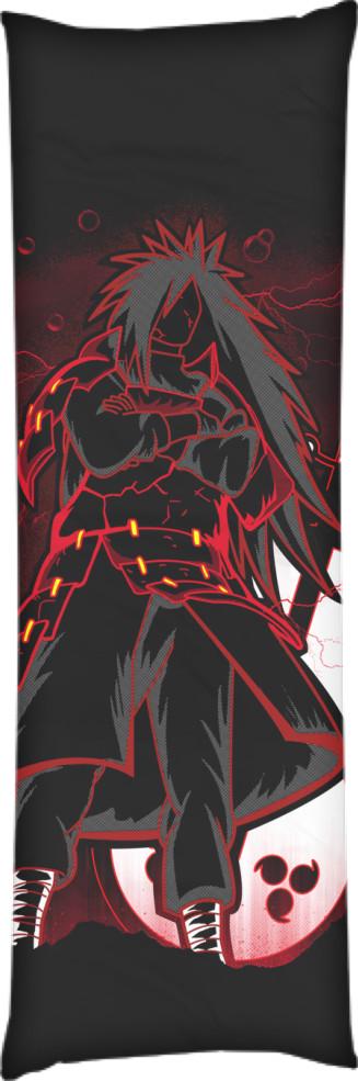Подушка дакимакура Madara Uchiha 40x100 см (13545579)