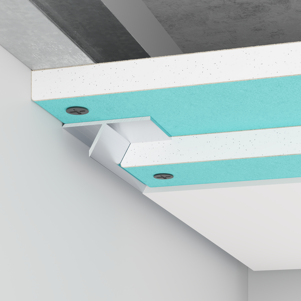 Профіль тіньового шва FSPRO Ластівчин хвіст 10 мм 3 м (F2.10)