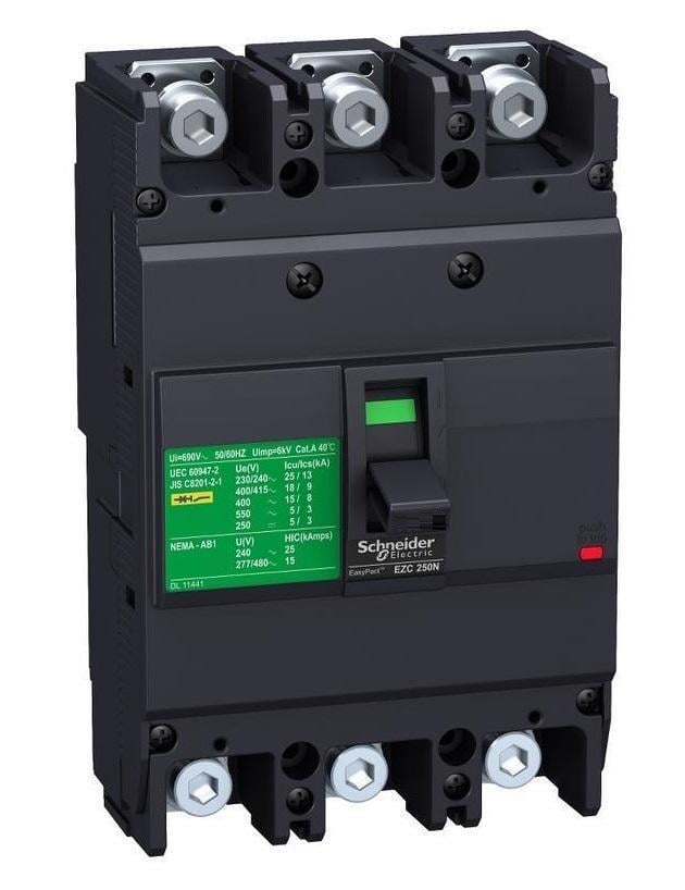 Автоматический выключатель Schneider Electric 3p 160A EZC250N3160 (11647705)