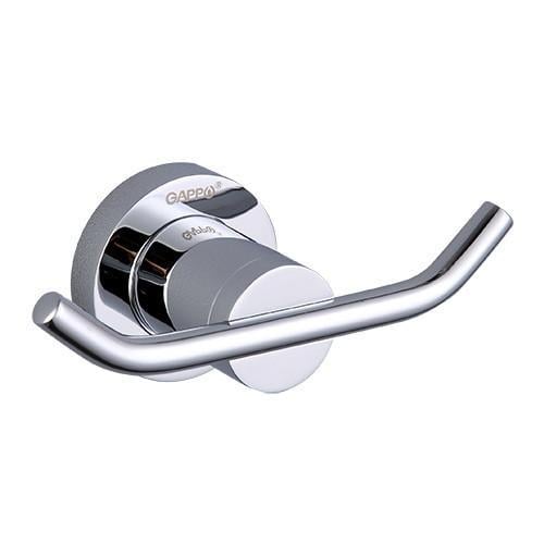 Крючок Gappo G1805-2 двойной для ванной Хром (1037860)