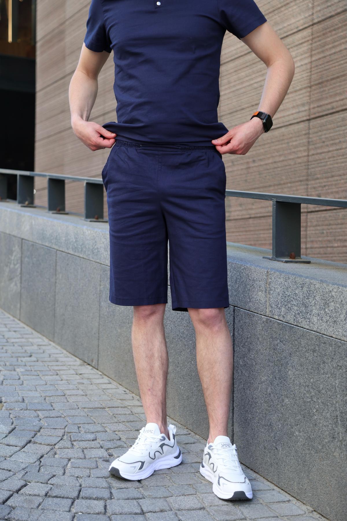 Костюм мужской Flax Intruder льняной XXL Синий (1624351714/2/5) - фото 7 Костюм мужской Flax Intruder льняной XXL Синий (1624351714/2/5) - фото 7