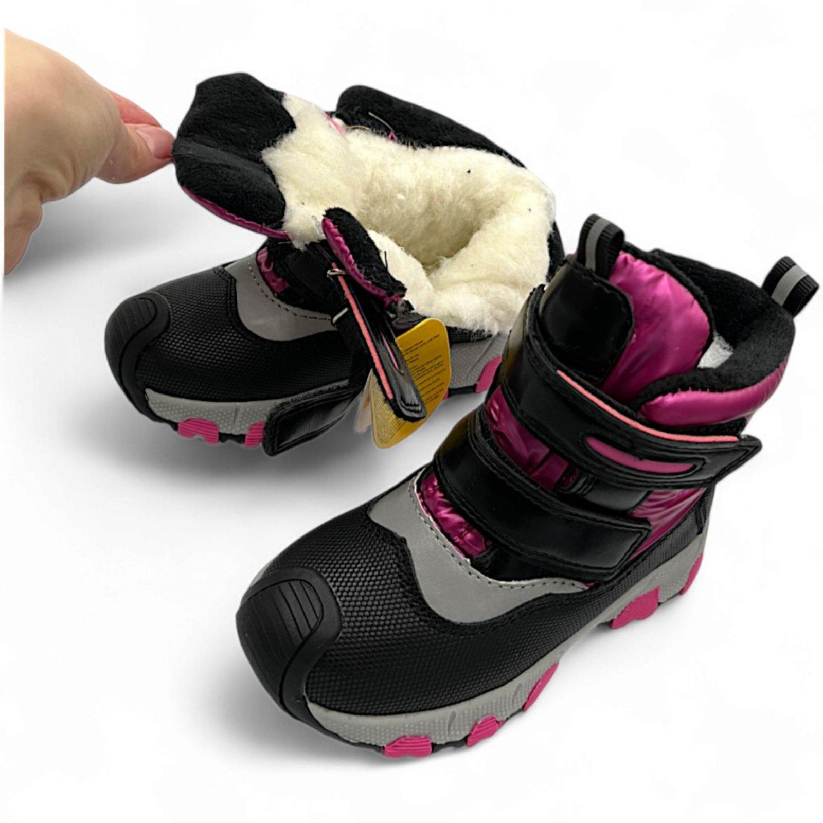 Сапоги для девочки зимние Clibee р.22 Розовый (VM826s) - фото 3 Сапоги для девочки зимние Clibee р.22 Розовый (VM826s) - фото 3