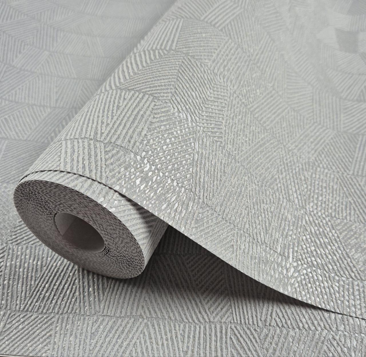 Обои виниловые на флизелине для спальни/гостиной/офиса Marburg 6621-40 0,53х10,05 м Серый (2804851900)