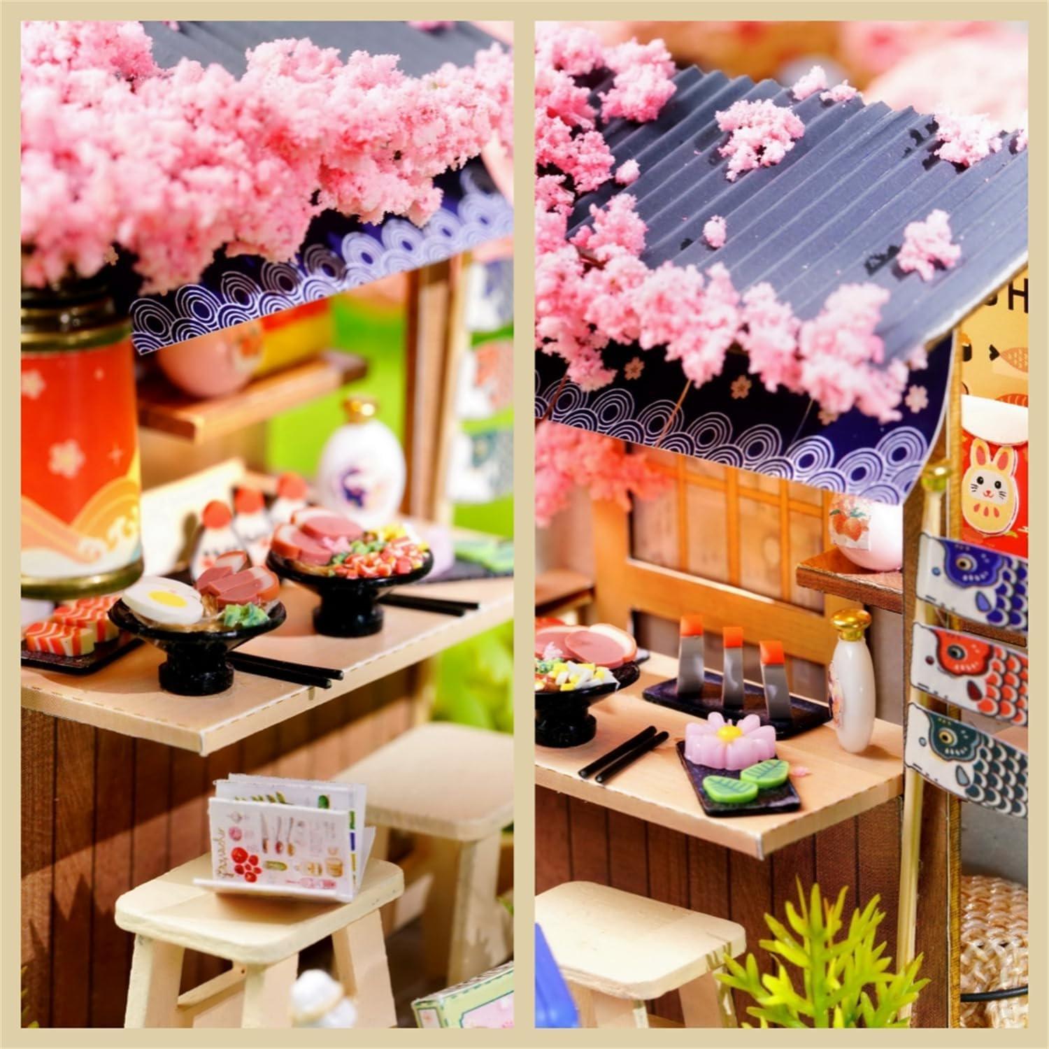 Румбокс 3D DIY Sakura noodles shop (QT-041) - фото 5