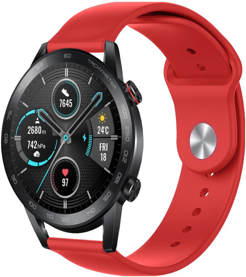 Ремешок Base для Honor Magic Watch 2 46 мм Red (21749) - фото 1 Ремешок Base для Honor Magic Watch 2 46 мм Red (21749) - фото 1